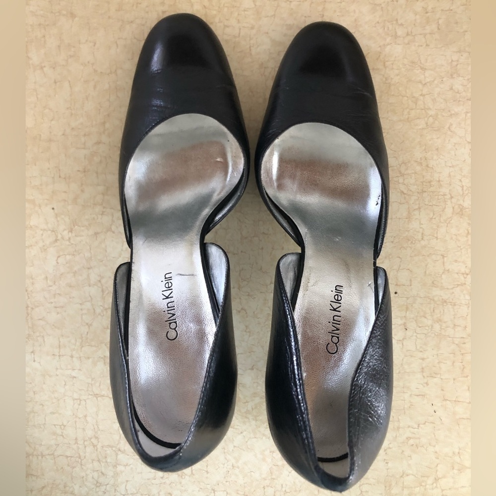 Calvin Klein black pumps, size 9